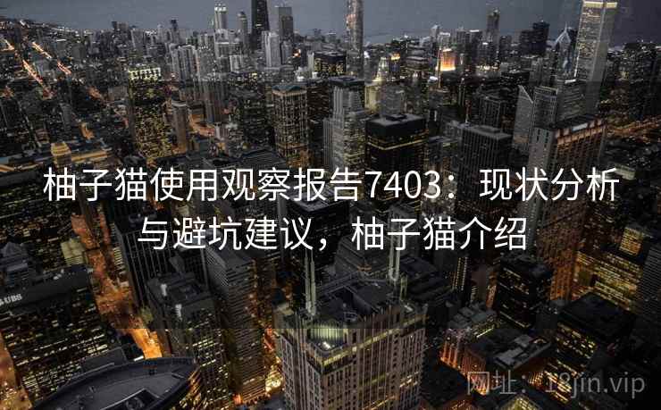 柚子猫使用观察报告7403：现状分析与避坑建议，柚子猫介绍