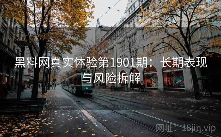 黑料网真实体验第1901期:长期表现与风险拆解 黑料网真实体验第1901期:长期表现与风险拆解