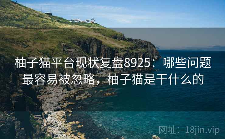 柚子猫平台现状复盘8925:哪些问题最容易被忽略,柚子猫是干什么的 柚子猫平台现状复盘8925:哪些问题最容易被忽略,柚子猫是干什么的