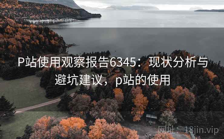 P站使用观察报告6345:现状分析与避坑建议,p站的使用 P站使用观察报告6345:现状分析与避坑建议,p站的使用