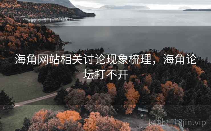 海角网站相关讨论现象梳理，海角论坛打不开